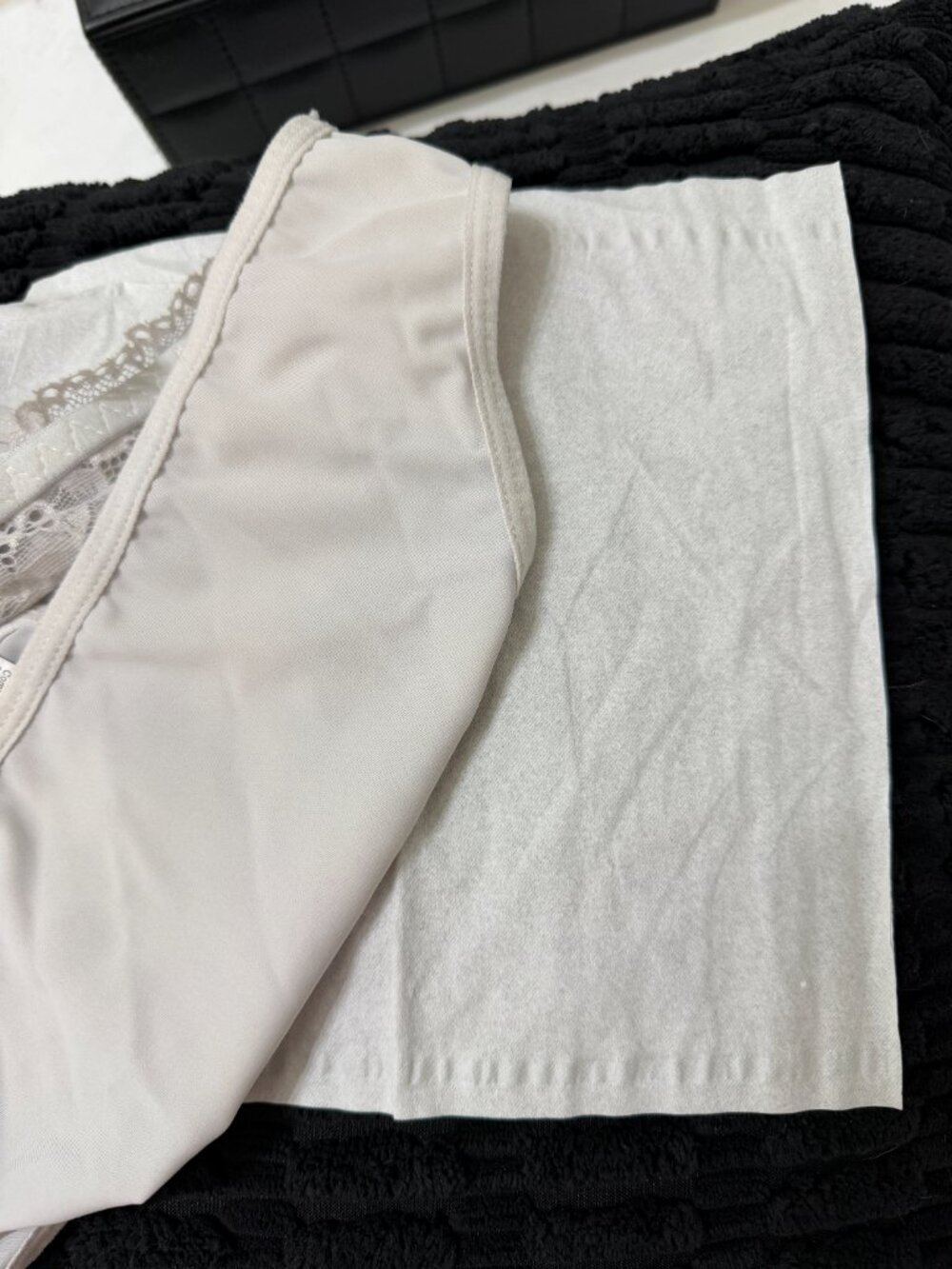 PetitDoll 2pc Lace Trim Wireless Bralette & Panty Set - Picture 7 of 9